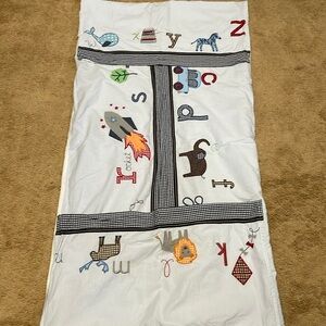 Pottery Barn Kids Alphabet Crib Skirt